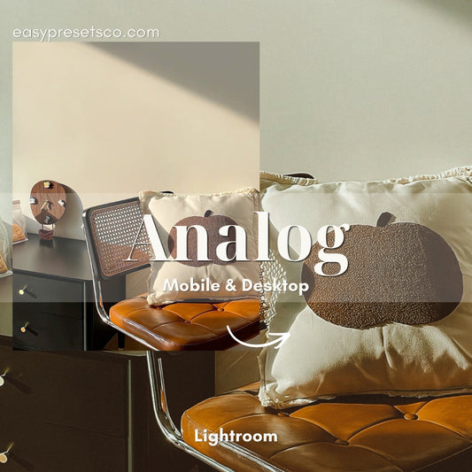 Analog Filtro para fotografía - 16 Pack Lightroom