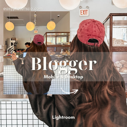 Blogger Filtro para Fotografía - 5 Pack Lightroom