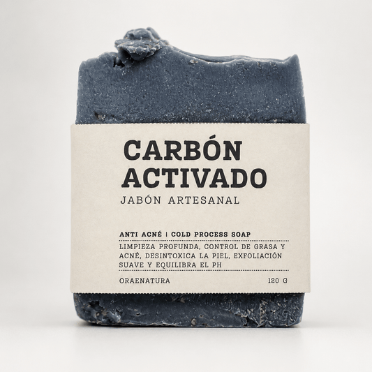Jabon de Carbón Activado
