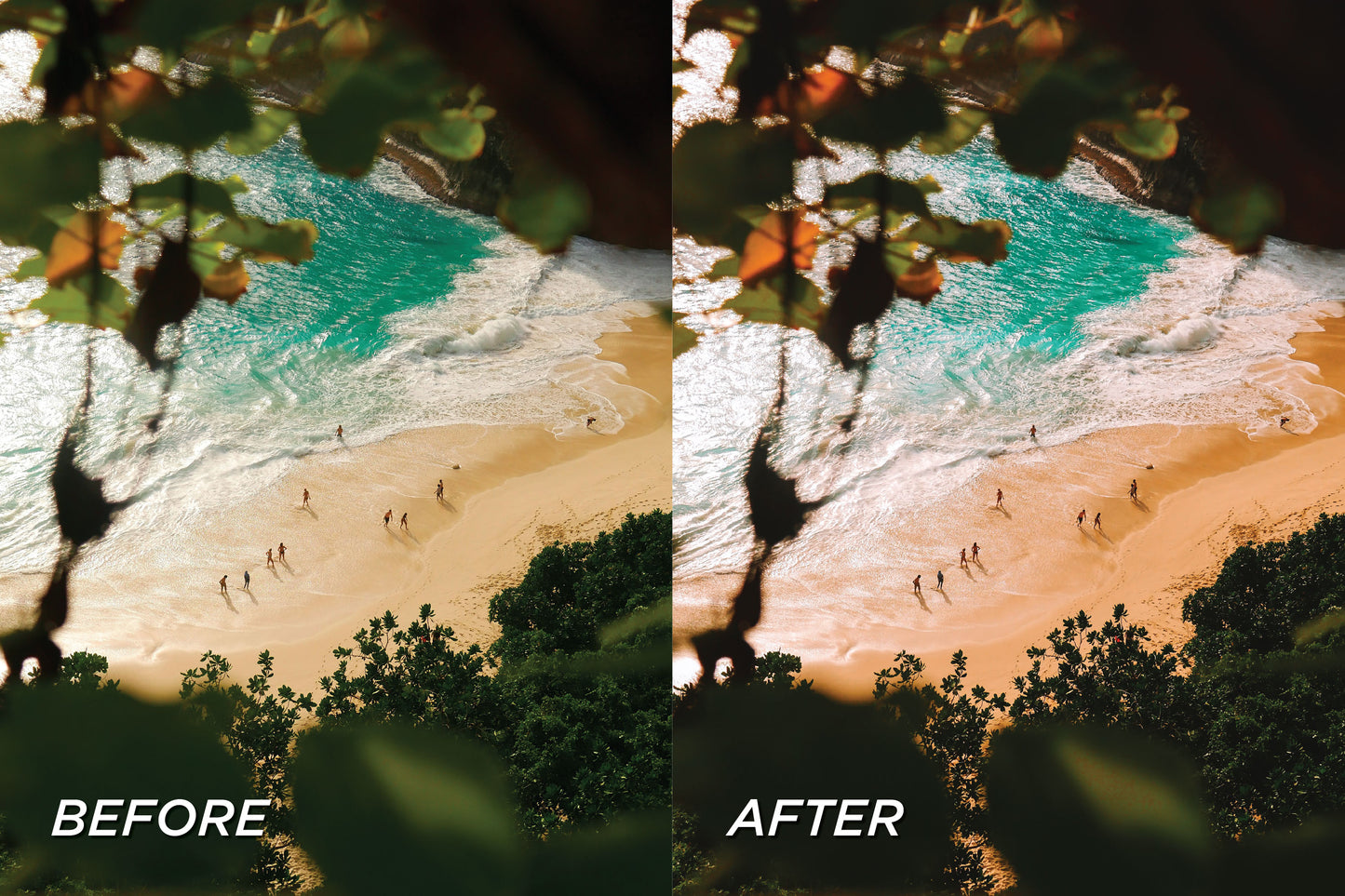Bali Filtro para fotografía - 15 Pack Lightroom
