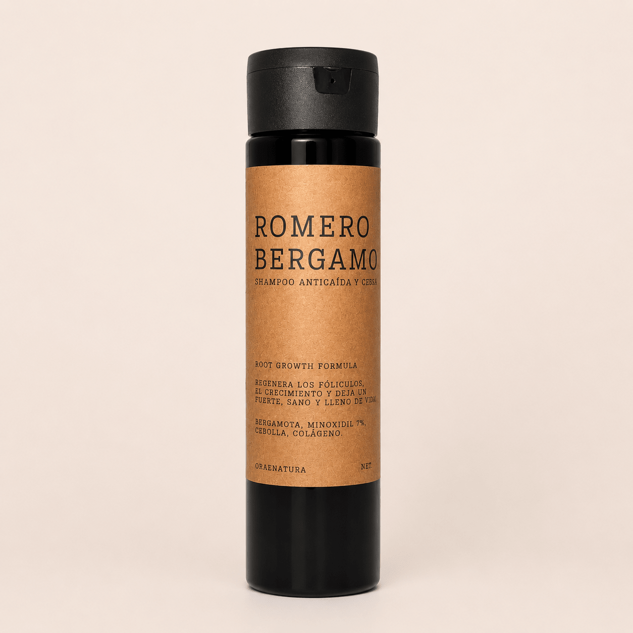 Shampoo de Romero y Bergamota - Anticaída - Oraenatura