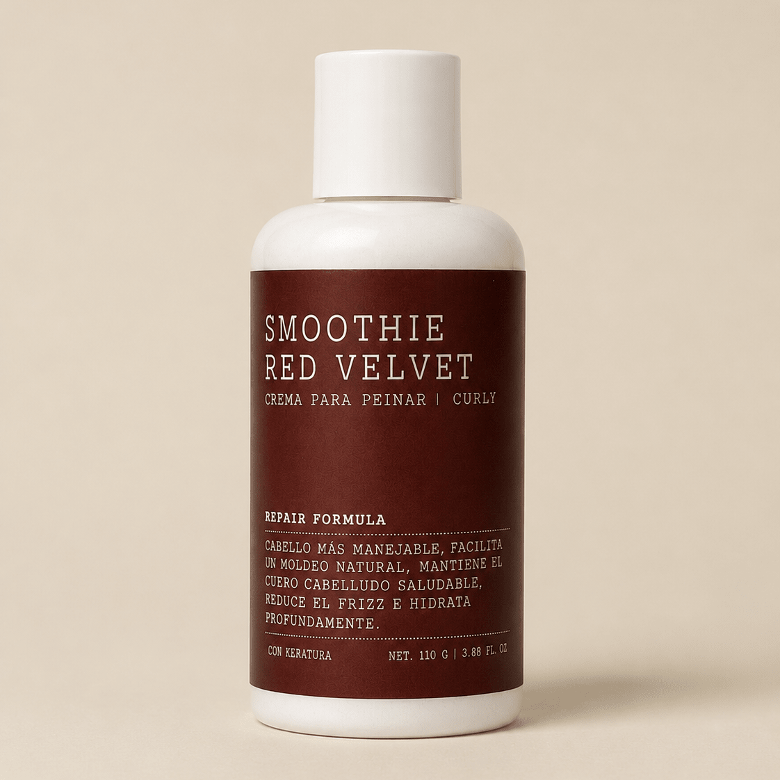 Smoothie Red Velvet - Crema para peinar Rizos Definidos - Oraenatura